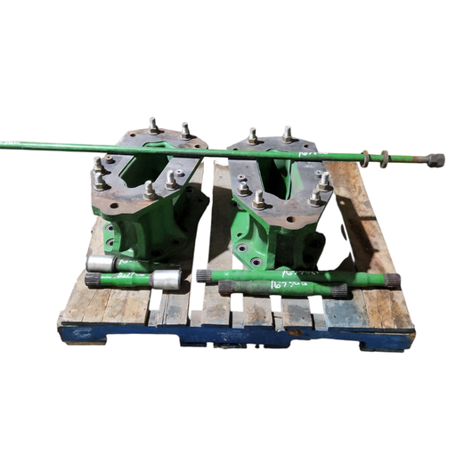 [NTS-167900] 12"L Combine Frame Extension for John Deere Combine "S" Series ("D"22/22 spline drive shafts), John Deere Green