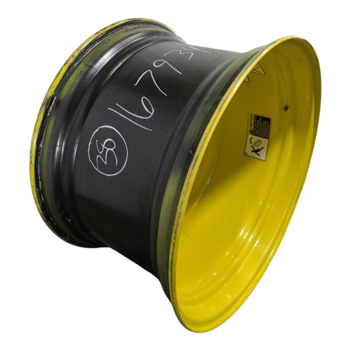 [NTS-167934] 23"W x 38"D, John Deere Yellow 20-Hole Dolly Dual , -16.38" Offset 23"W x 38"D, John Deere Yellow 20-Hole Dolly Dual , -16.38" Offset