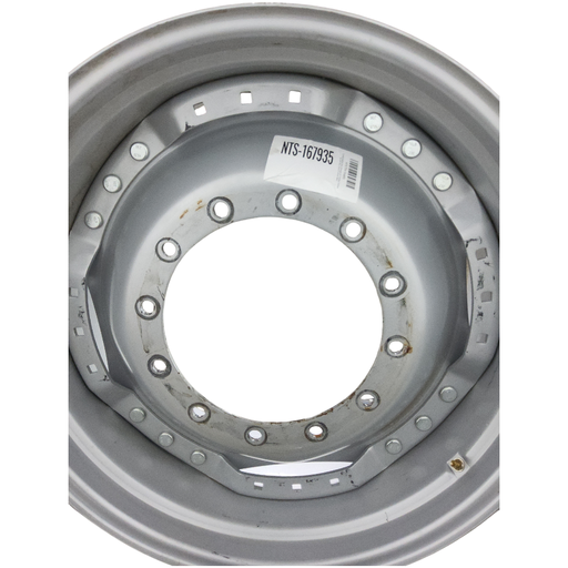 [NTS-167935] 12-Hole Waffle Disc (Groups of 3 Bolts) Center for 34" Rim, Case IH Silver Mist 12-Hole Waffle Disc (Groups of 3 Bolts) Center for 34" Rim, Case IH Silver Mist waffle SM 12hole