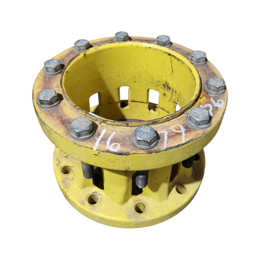 [NTS-167976] 10-Hole 10"L Hub Extension, John Deere Yellow