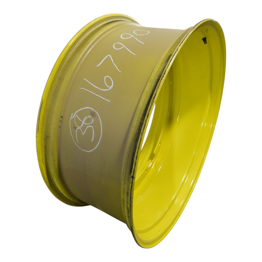 [NTS-167990] 16"W x 38"D, John Deere Yellow 12-Hole Stub Disc , -3.25" Offset