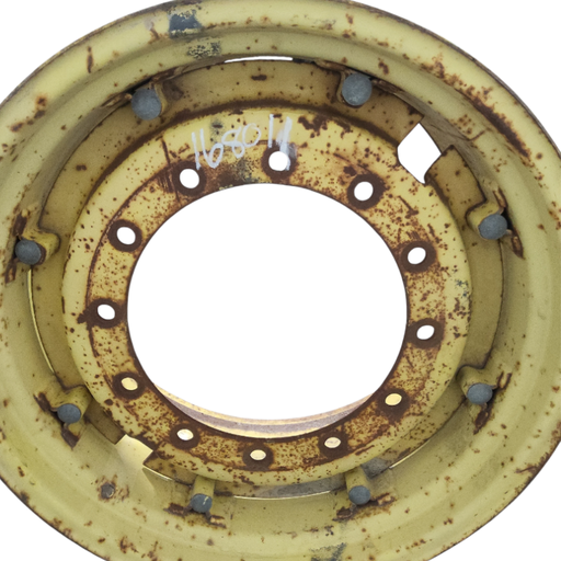 [NTS-168011] 12-Hole Clamp/Loop Style Center for 28" Rim, John Deere Yellow