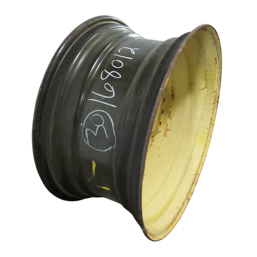 [NTS-168012] 15"W x 30"D, John Deere Yellow 12-Hole Waffle Wheel (Groups of 3 bolts)