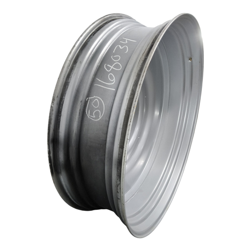 [NTS-168034] 15"W x 50"D, Case IH Silver Mist 10-Hole Formed Plate , -9.25" Offset