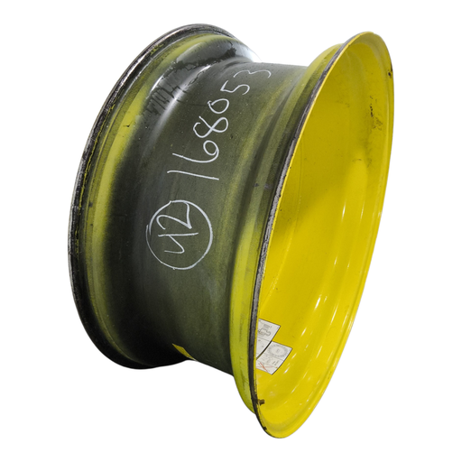 [NTS-168053] 18"W x 42"D, John Deere Yellow 20-Hole Dolly Dual , -15.38" Offset