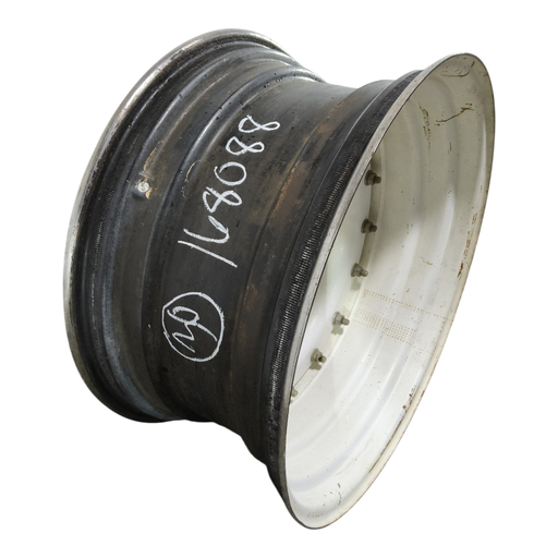 [NTS-168088] 15"W x 30"D, Ford / New Holland White 8-Hole Waffle Wheel (Groups of 2 Bolts)