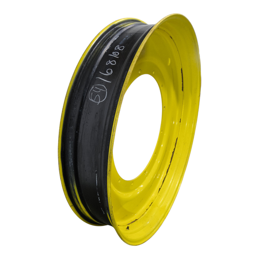 [NTS-168108] 10"W x 54"D, John Deere Yellow 12-Hole Stub Disc , -3.38" Offset