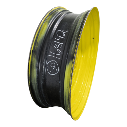 [NTS-168142] 15"W x 50"D, John Deere Yellow 12-Hole Stub Disc , -3.25" Offset