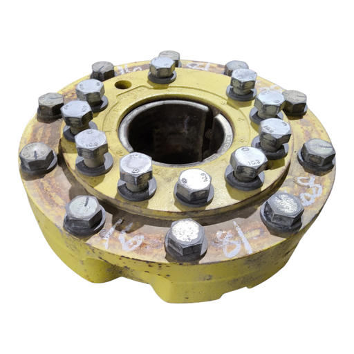 [NTS-168168] 10-Hole Wedg-Lok OE Style, 4.72" (120.02mm) axle, John Deere Yellow
