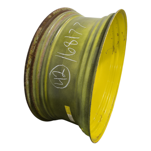 [NTS-168177] 18"W x 42"D, John Deere Yellow 12-Hole Stub Disc , -3.25" Offset
