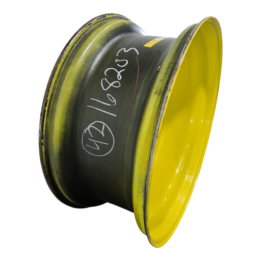 [NTS-168203] 18"W x 42"D, John Deere Yellow 20-Hole Dolly Dual , -15.38" Offset 18"W x 42"D, John Deere Yellow 20-Hole Dolly Dual , -15.38" Offset 18x42 JD 2hole