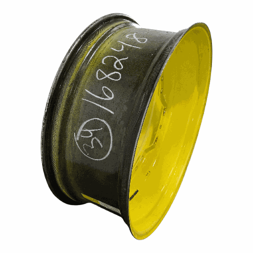 [NTS-168248] 13"W x 34"D, John Deere Yellow 12-Hole Waffle Wheel (Groups of 3 bolts)