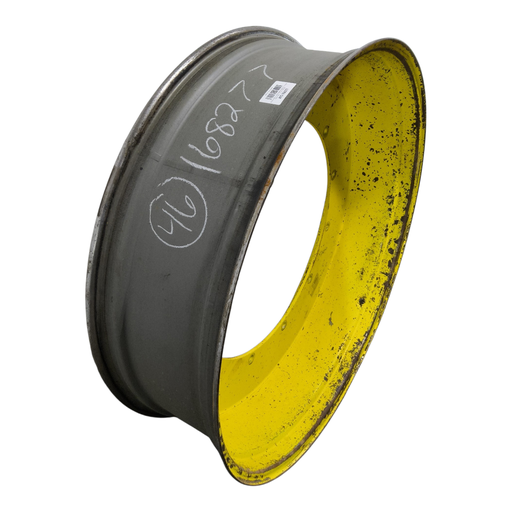 [NTS-168277] 13"W x 46"D, John Deere Yellow 12-Hole Stub Disc , -3.25" Offset