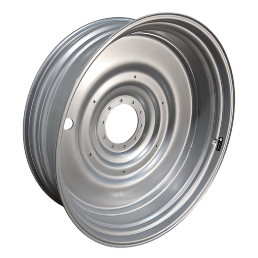 [NTS-168284] 15"W x 50"D, Case IH Silver Mist 10-Hole Formed Plate , -9.25" Offset