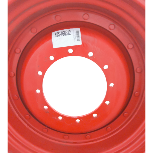 [NTS-168312] 12-Hole Stub Disc Center for 38"-54" Rim, Fendt/Agco Red
