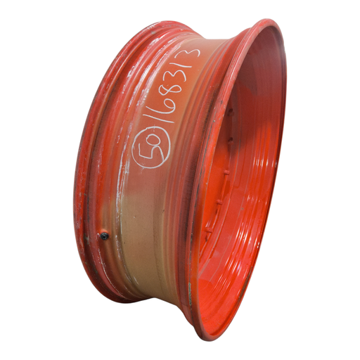 [NTS-168313] 15"W x 50"D, Fendt/Agco Red 16-Hole Stub Disc , 3.38" Offset