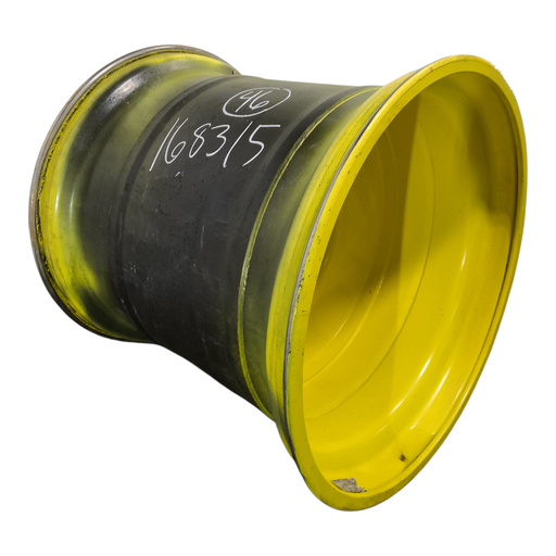 [NTS-168315] 44"W x 46"D, John Deere Yellow 20-Hole Formed Plate , 1.12" Offset