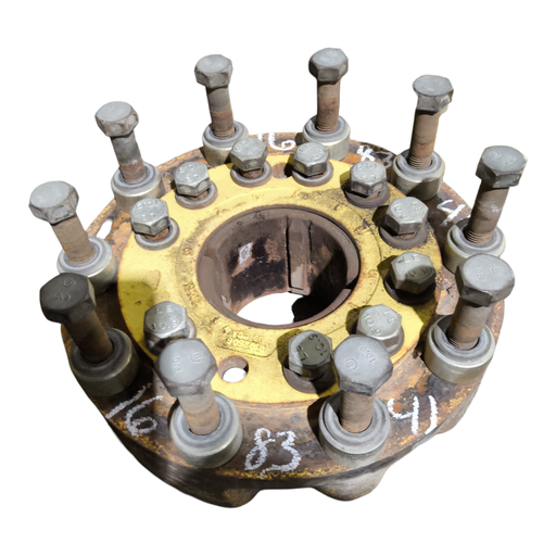 [NTS-168341] 10-Hole Wedg-Lok OE Style, 4.72" (120mm) axle, John Deere Yellow