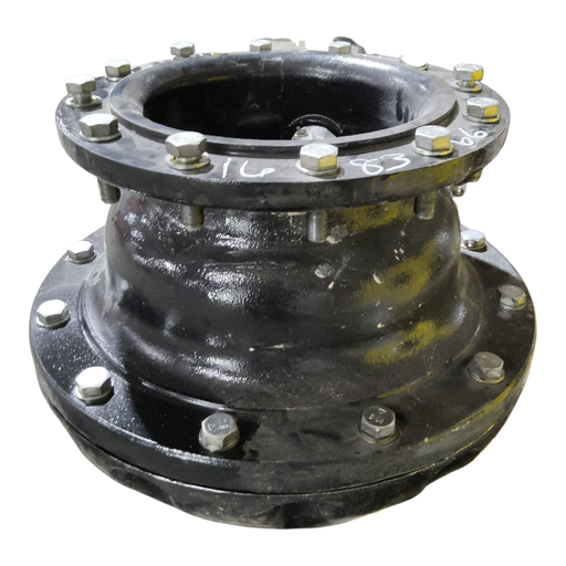 [NTS-168366] 12 to 12-Hole 16"L FWD Spacer(2-PC OE Style), Black