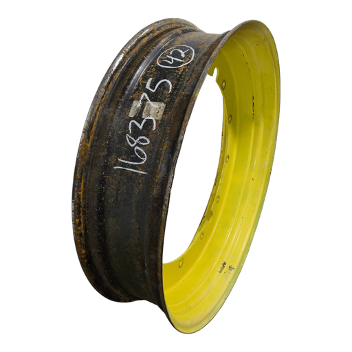 [NTS-168375] 10"W x 42"D, John Deere Yellow 12-Hole Stub Disc , 1.5" Offset 10"W x 42"D, John Deere Yellow 12-Hole Stub Disc , 1.5" Offset 42X10 waffle 12-hole