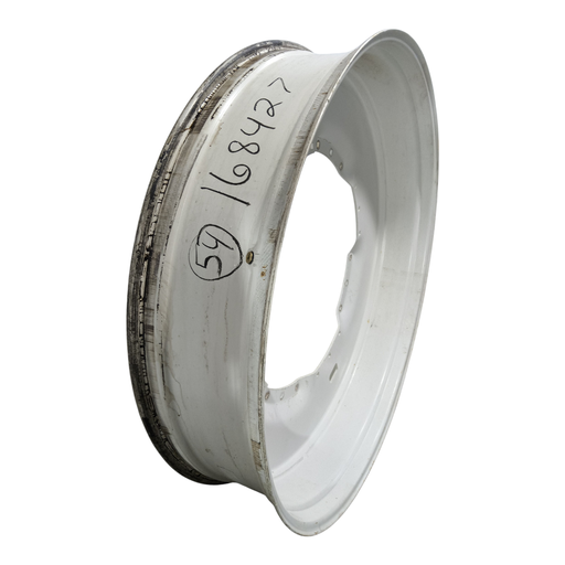 [NTS-168427] 12"W x 54"D, Ford / New Holland White 12-Hole Waffle Wheel (Groups of 3 bolts)