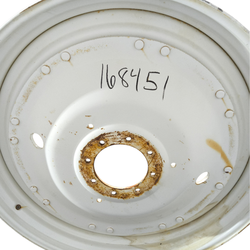 [NTS-168451] 8-Hole Stub Disc (groups of 2 bolts) Center for 38"-54" Rim, Ford / New Holland White