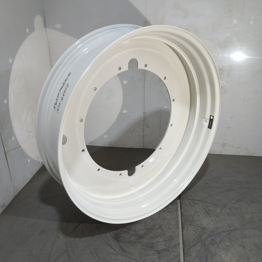 [NTS-168452] 12"W x 46"D, Ford / New Holland White 12-Hole Stub Disc , -3" Offset