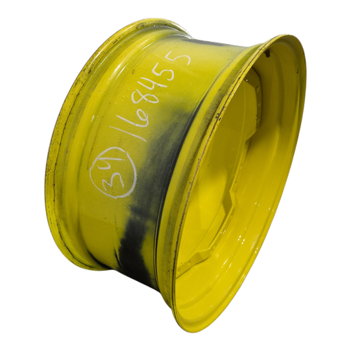 [NTS-168455] 15"W x 34"D, John Deere Yellow 12-Hole Waffle Wheel (Groups of 3 bolts)