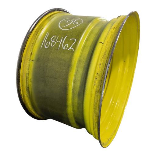 [NTS-168462] 23"W x 38"D, John Deere Yellow 10-Hole Dolly Dual , -14.38" Offset