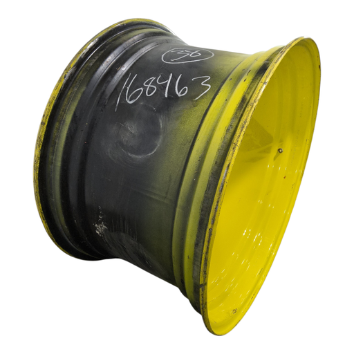 [NTS-168463] 23"W x 38"D, John Deere Yellow 10-Hole Dolly Dual , -16.25" Offset