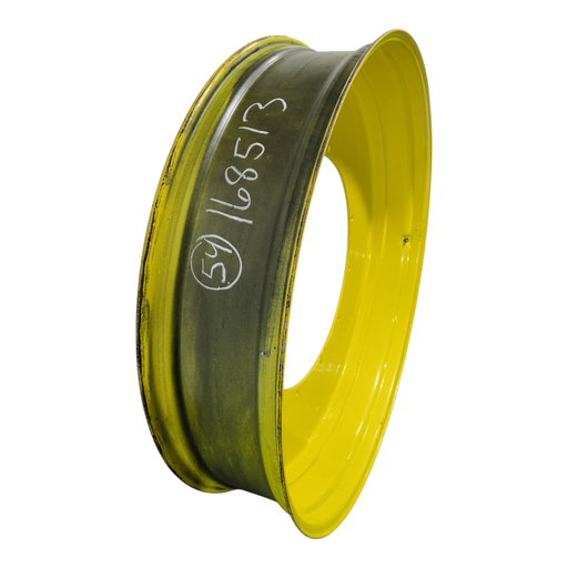 [NTS-168513] 12"W x 54"D, John Deere Yellow 12-Hole Stub Disc , -3.25" Offset