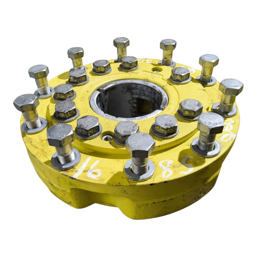 [NTS-168528] 10-Hole Wedg-Lok OE Style, 4.72" (120.02mm) axle, John Deere Yellow