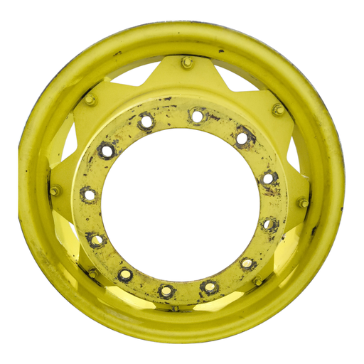 [NTS-168537] 12-Hole Clamp/Loop Style Center for 30" Rim, John Deere Yellow