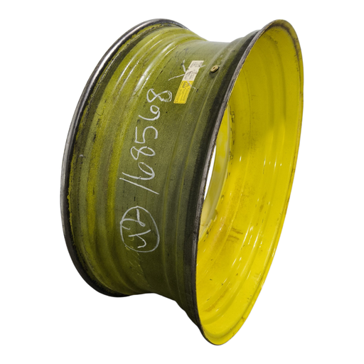 [NTS-168568] 16"W x 42"D, John Deere Yellow 12-Hole Stub Disc , -3.12" Offset