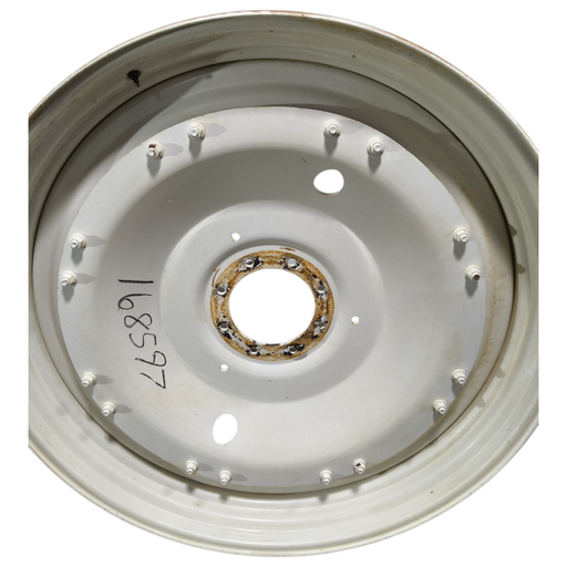 [NTS-168597] 8-Hole Stub Disc (groups of 2 bolts) Center for 38"-54" Rim, Ford / New Holland White