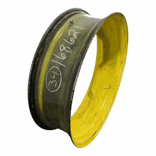 [NTS-168621] 10"W x 34"D, John Deere Yellow 12-Hole Waffle Wheel (Groups of 3 bolts) 10"W x 34"D, John Deere Yellow 12-Hole Waffle Wheel (Groups of 3 bolts) 10X34 Waffle