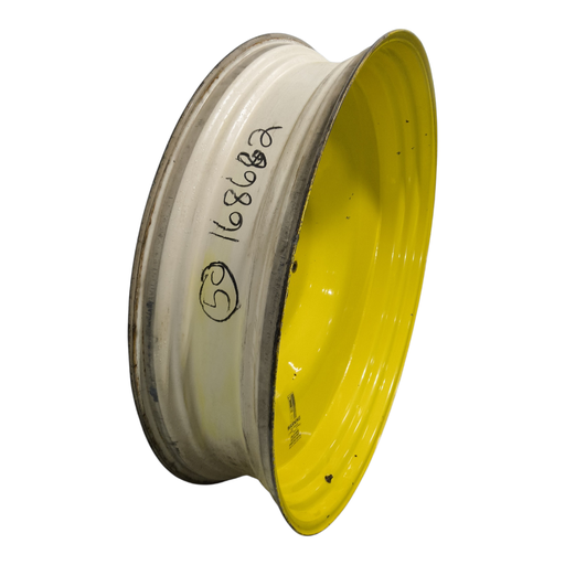 [NTS-168682] 12"W x 50"D, John Deere Yellow 10-Hole Spun Disc , -7.5" Offset