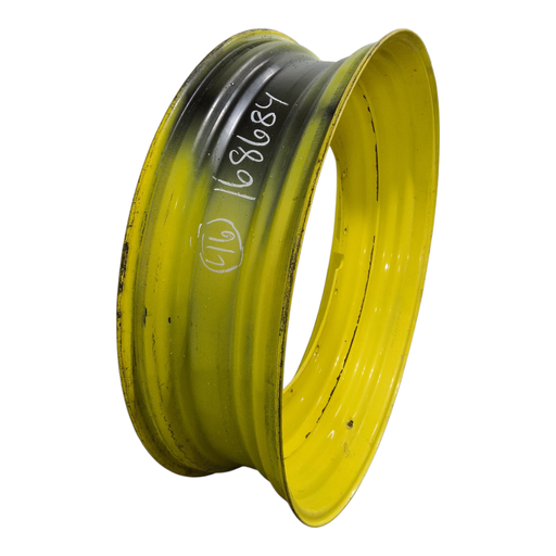 [NTS-168684] 13"W x 46"D, John Deere Yellow 12-Hole Stub Disc , -3.06" Offset