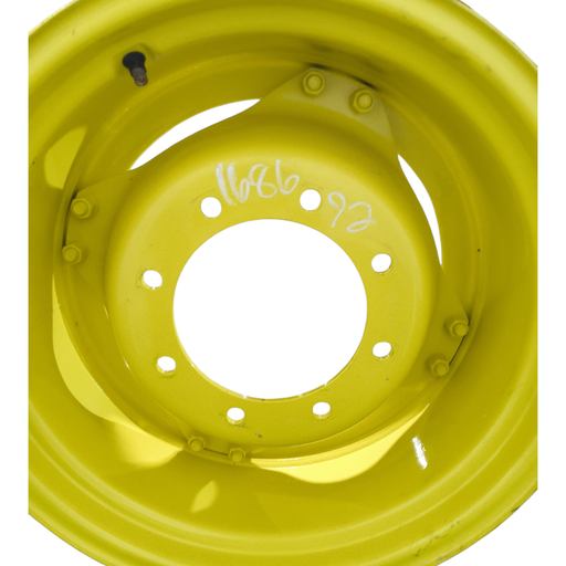 [NTS-168692] 8-Hole Stub Disc (groups of 2 bolts) Center for 24" Rim, John Deere Yellow