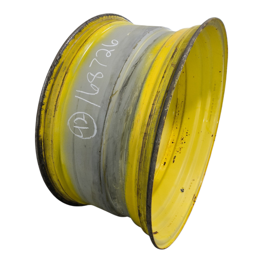 [NTS-168726] 20"W x 42"D, John Deere Yellow 12-Hole Formed Plate Sprayer , -4.19" Offset