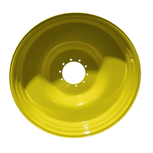 [NTS-168780] 12"W x 50"D, John Deere Yellow 10-Hole Spun Disc , -7.5" Offset
