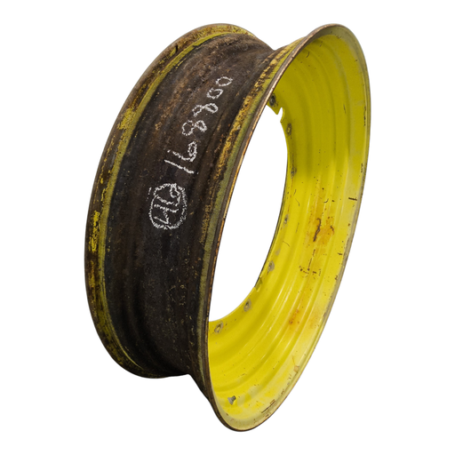 [NTS-168800] 13"W x 46"D, John Deere Yellow 12-Hole Stub Disc , -3.13" Offset