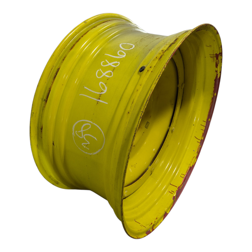 [NTS-168860] 18"W x 38"D, John Deere Yellow 8-Hole Stub Disc , 1.75" Offset