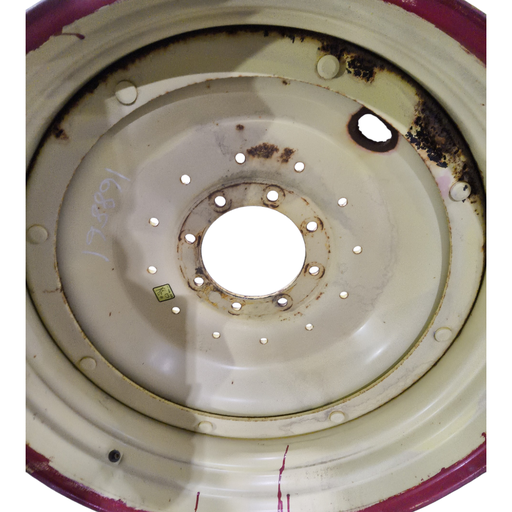 [NTS-168861] 8-Hole Stub Disc Center for 38"-54" Rim, John Deere Yellow