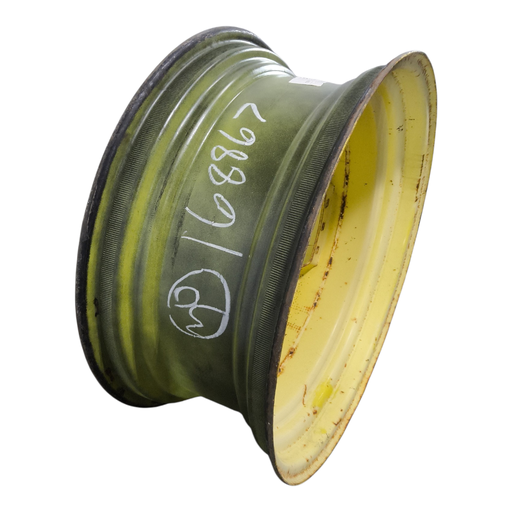 [NTS-168867] 13"W x 30"D, John Deere Yellow 12-Hole Waffle Wheel (Groups of 3 bolts)