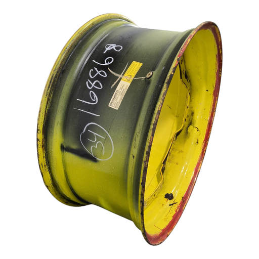 [NTS-168868] 15"W x 34"D, John Deere Yellow 12-Hole Waffle Wheel (Groups of 3 bolts)