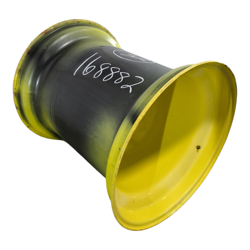 [NTS-168882] 36"W x 32"D, John Deere Yellow 12-Hole Formed Plate , -9.81" Offset