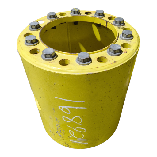 [NTS-168921] 12 to 10-Hole 19.5"L Sprayer Extension, John Deere Yellow