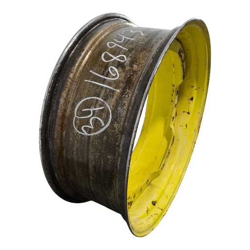 [NTS-168943] 13"W x 34"D, John Deere Yellow 12-Hole Waffle Wheel (Groups of 3 bolts)