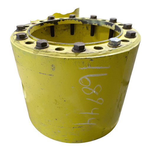 [NTS-168944] 12-Hole 15.5"L FWD Spacer, John Deere Yellow